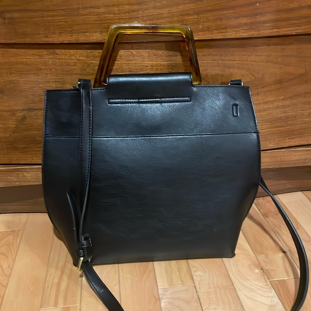 Street Level Black Crossbody Bag